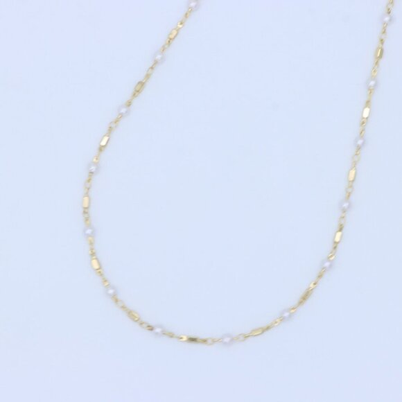 Minimalist Necklace Chain, Elegant Jewelry for Women & Girls | MLCRC2065 - Picture 3 of 10